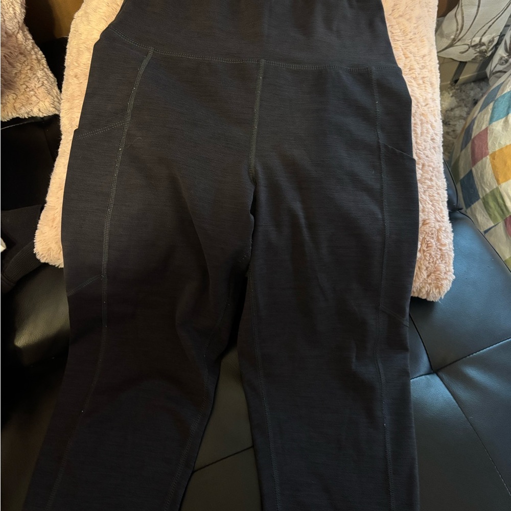 American Eagle Outfitters Black High-Waisted Leggings